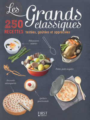 cover image of Les Grands Classiques--250 recettes testées, goûtées et appréciées